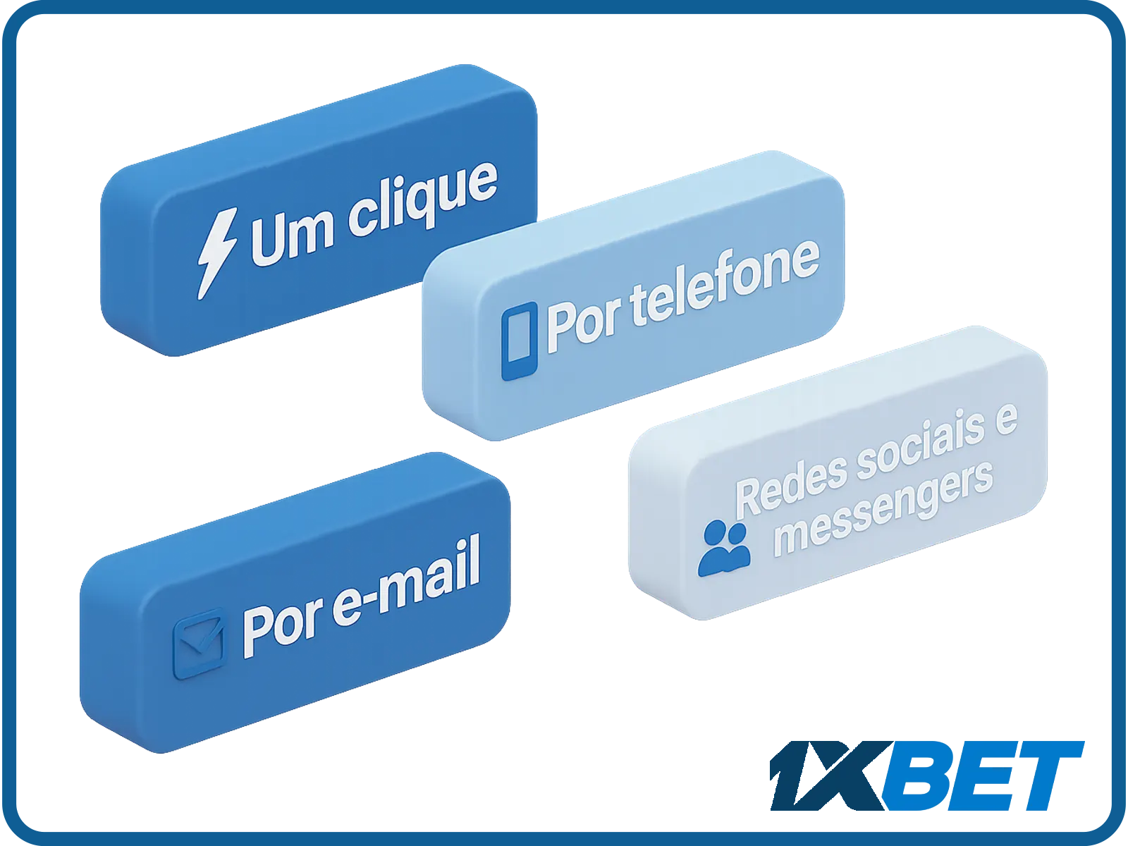 Até 4 métodos de entrada para sua conveniência